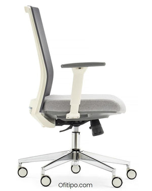 Silla de trabajo Niza blanca ofitipo 2