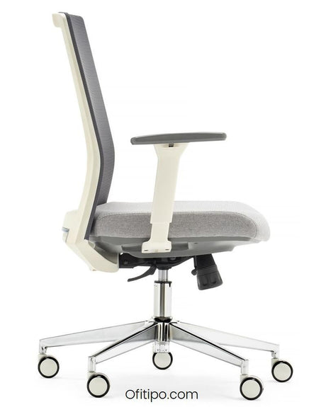 Silla de trabajo Niza blanca ofitipo 2