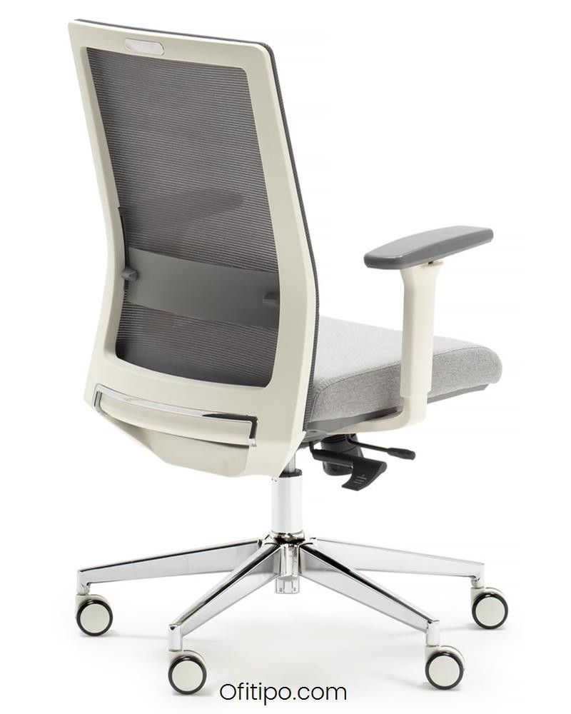 Silla de trabajo Niza blanca ofitipo 3