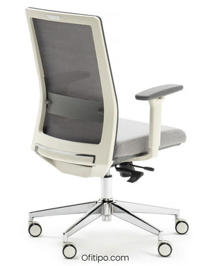 Silla de trabajo Niza blanca ofitipo 3