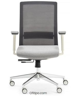 Silla de trabajo Niza blanca ofitipo 5