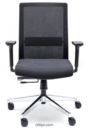 Silla de trabajo Niza negra ofitipo 3