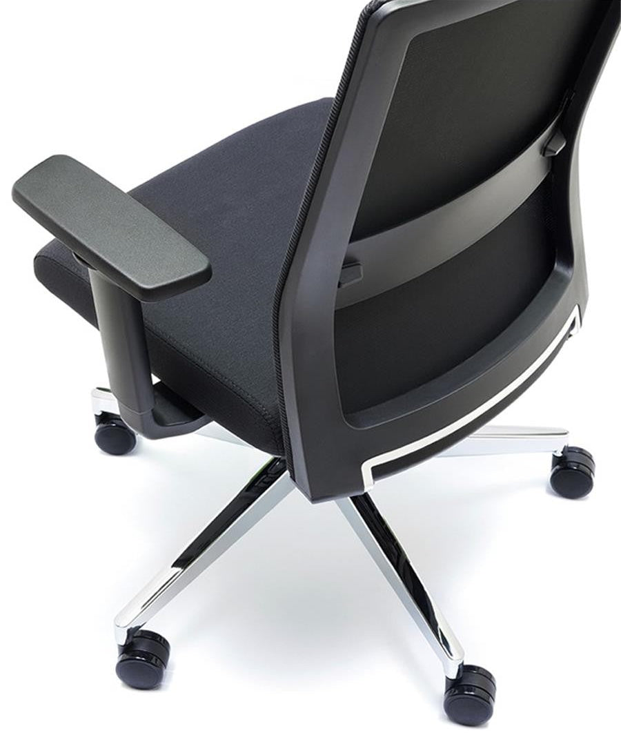 Silla de trabajo Niza negra ofitipo 5