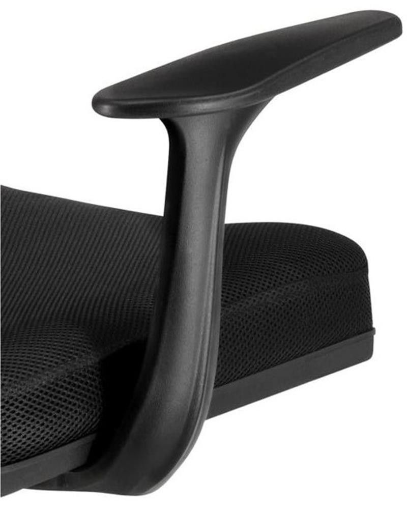 Silla de trabajo Roma negra ofitipo 3