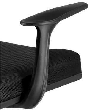 Silla de trabajo Roma negra ofitipo 3