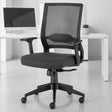 Silla de trabajo Sidney negra ofitipo 1
