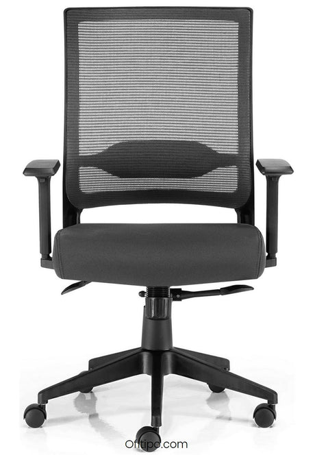 Silla de trabajo Sidney negra ofitipo 3