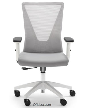 Silla de trabajo Tirana blanca ofitipo 7