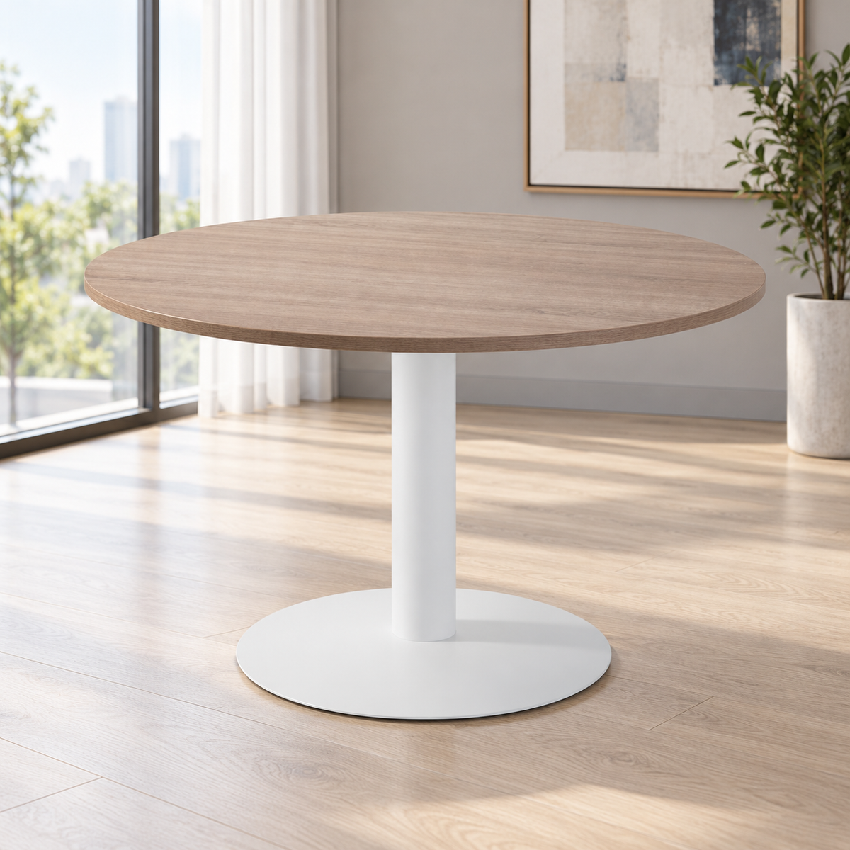 Mesa de espera Terbe en ambiente de oficina