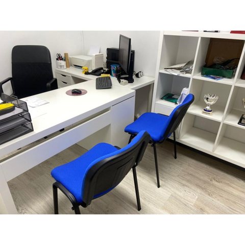 Silla de recepción Lite tela en el espacio de Sporting C.