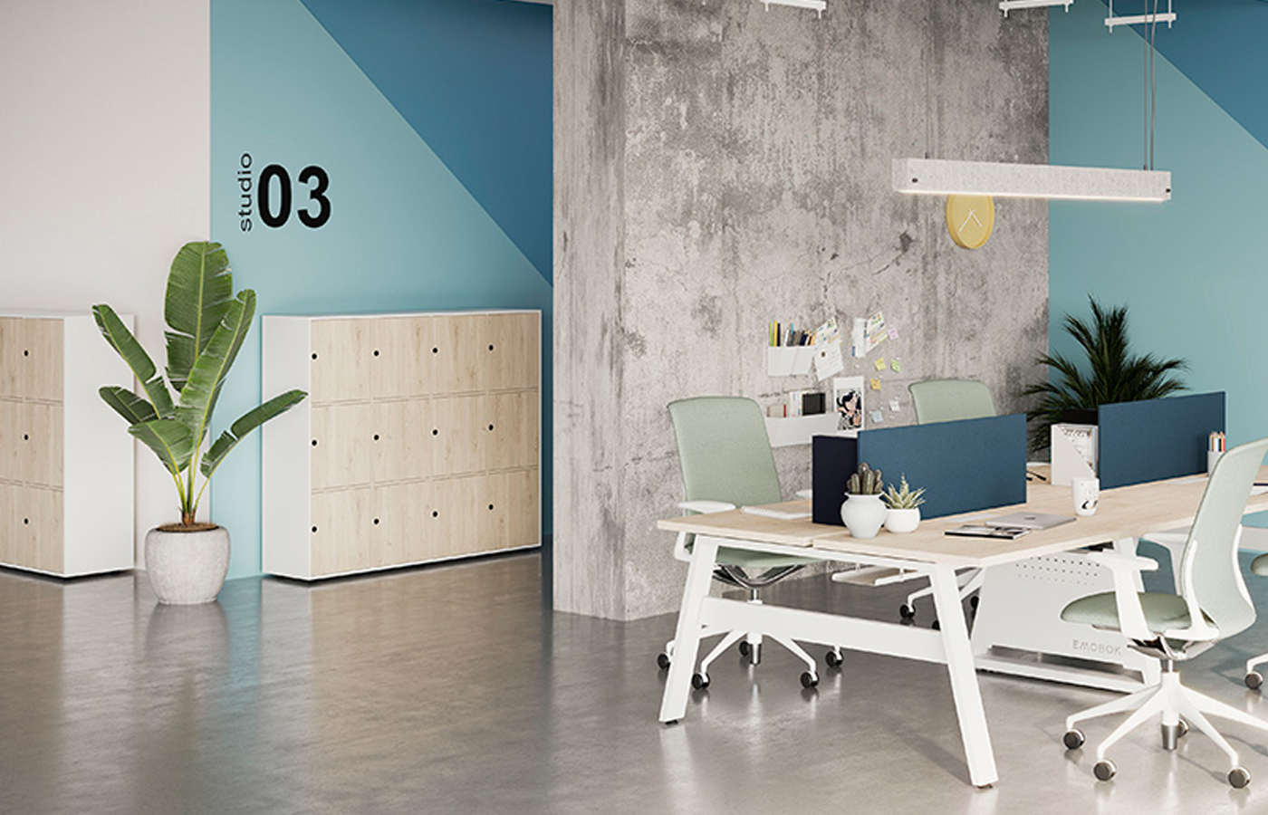 Muebles indispensables en una oficina moderna y funcional